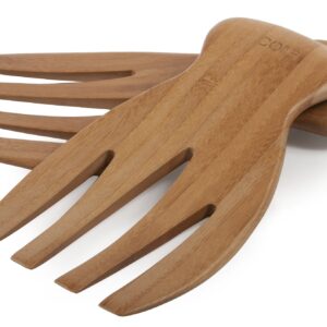 Core Bamboo Set of 2 Classic Salad Hands, Dark