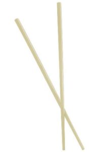 sunrise melamine ivory chopsticks 10 pairs/pk