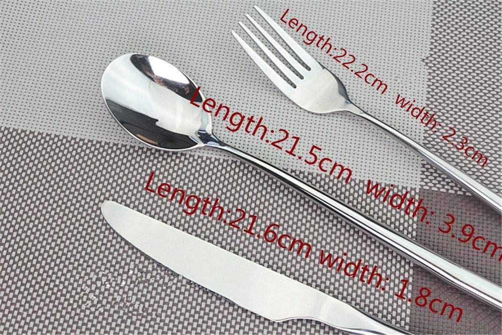 10pcs Long-handled Korean Stainless Steel Fork