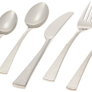 Gorham 871430 Biscayne 65-Piece Stainless Flatware Set, Silver