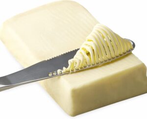 stainless steel butter spreader kitchen knife - gadget curler slicer shaver scraper multi-function with serrated edge, easy spread curling shredder