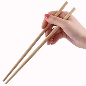 Premium Disposable Bamboo Chopsticks Sleeved and Separated (Bag of 100 Pair)