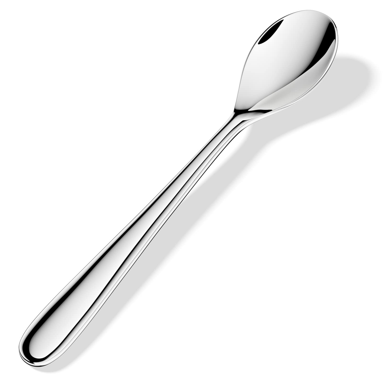 Demitasse Espresso Spoons,Forged 18/10 Stainless Steel Mini Teaspoons Coffee Spoons Bistro Spoons,4.7 Inch,Set of 4,Heavy Duty and Dishwasher Safe