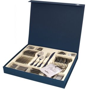 magefesa cordoba – 48 piece clutlery set, made in 18/10 stainless steel, for 12 people, blue box included