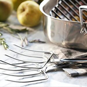 All-Clad Specialty Stainless Steel Kitchen Gadgets Fork Kitchen Tools, Kitchen Hacks Silver