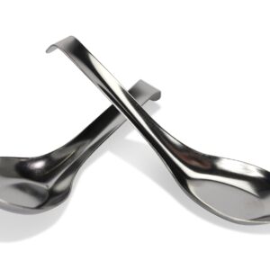 Zebra Stainless Steel Spoon Ramen Soup (2 Pack)