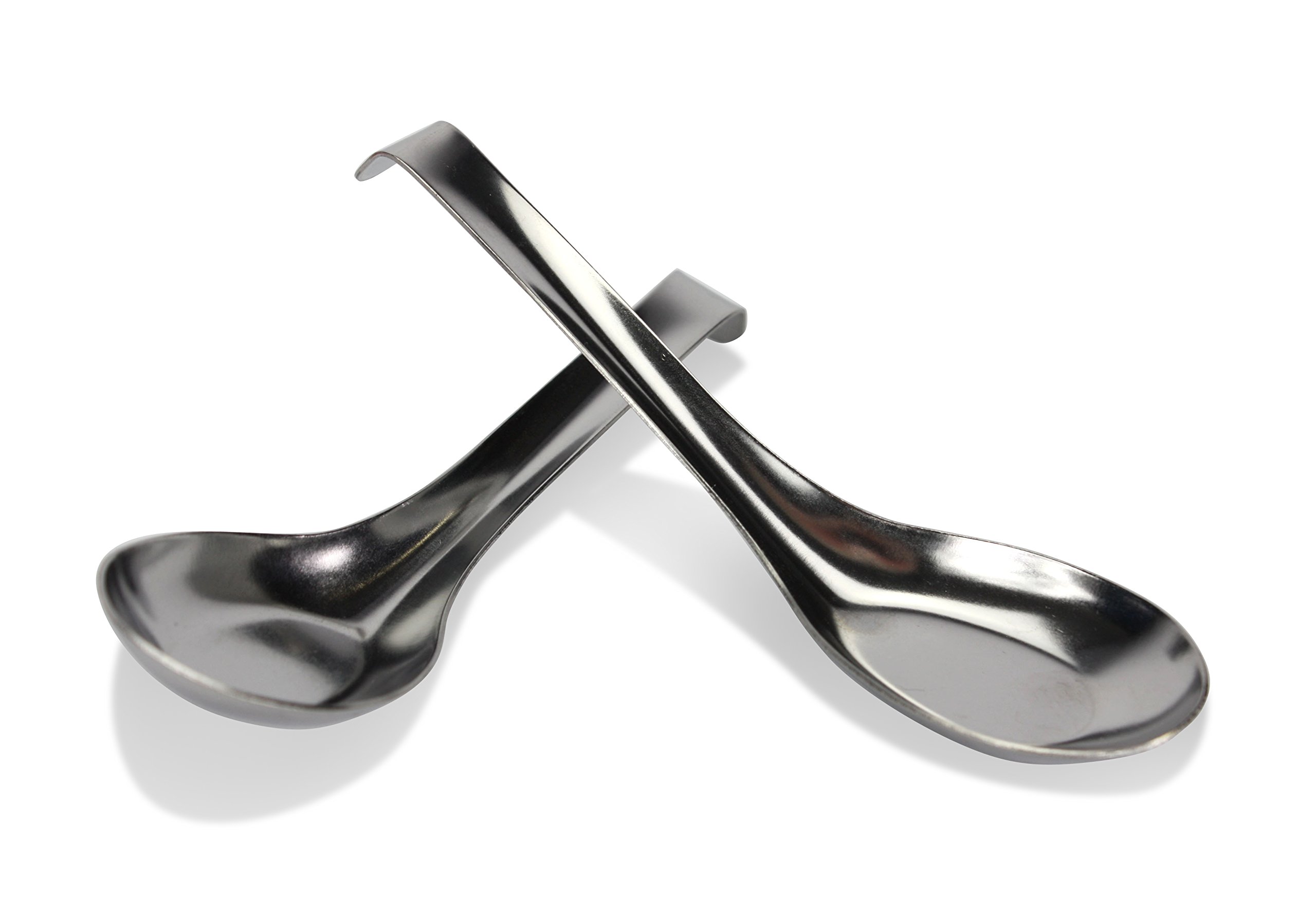 Zebra Stainless Steel Spoon Ramen Soup (2 Pack)