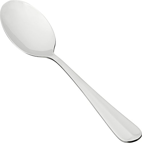 Winco 12-Piece Lafayette Teaspoon Set, 18-0 Stainless Steel, 1 Dozen, Silver