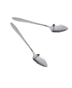 2 pieces stainless steel grapefruit serrated edge spoon