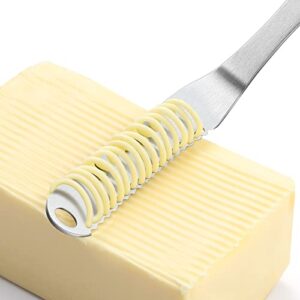 netany butter spreader knife, 18/8 stainless steel knives curler, 3 in 1 kitchen gadgets, multi-function butter spreader and grater