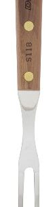 HIC Kitchen Dexter-Russell All-Purpose Fork, Stainless Steel with Walnut Handle, Made in the USA, 10-1/2