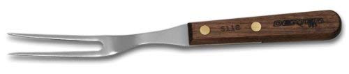 HIC Kitchen Dexter-Russell All-Purpose Fork, Stainless Steel with Walnut Handle, Made in the USA, 10-1/2