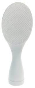 kotobuki swing shamoji serving rice paddle, white