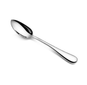 artaste 59373 rain 18/10 stainless steel grapefruit spoon, 6.35-inch, set of 6