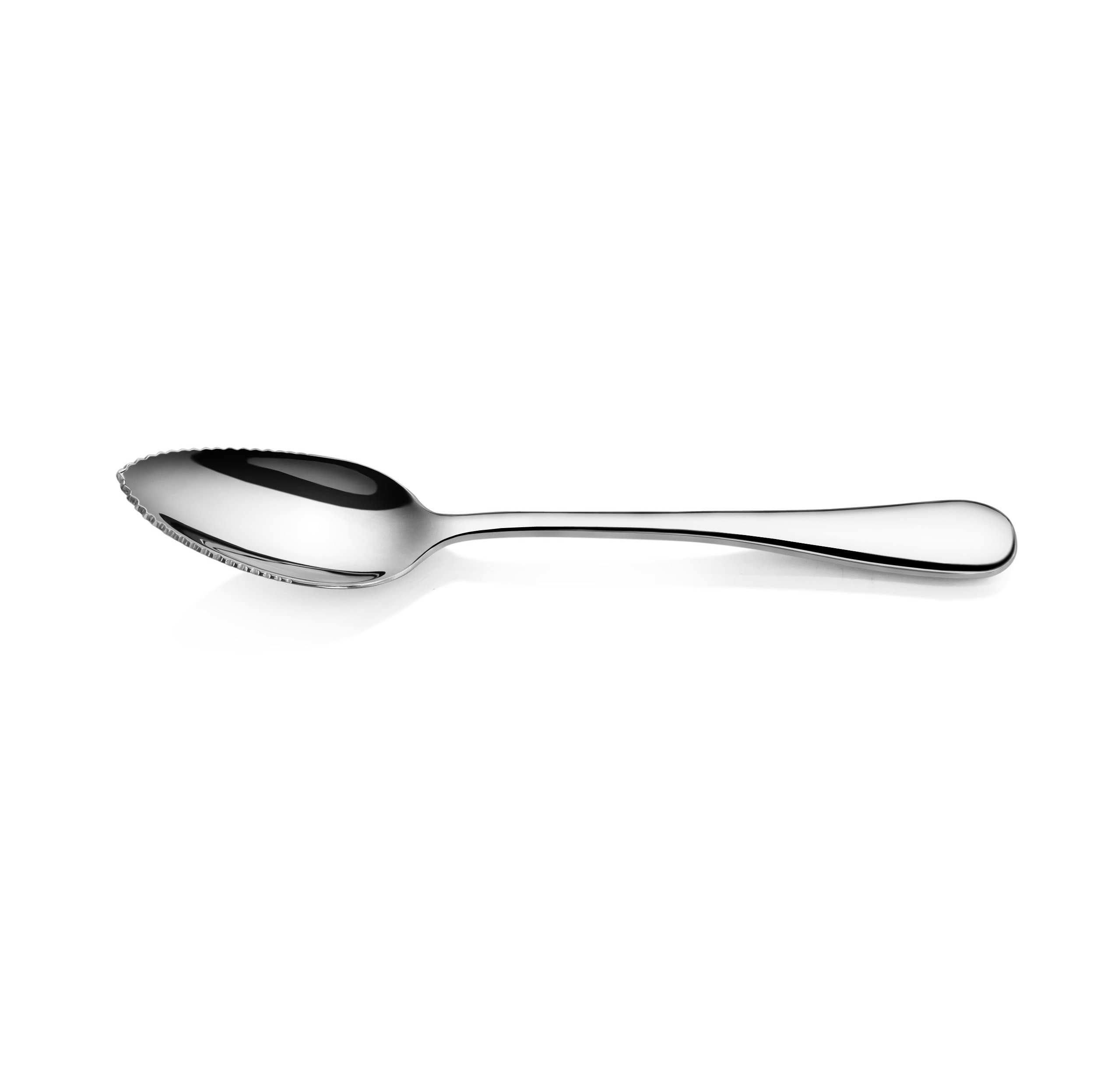 Artaste 59373 Rain 18/10 Stainless Steel Grapefruit Spoon, 6.35-Inch, Set of 6