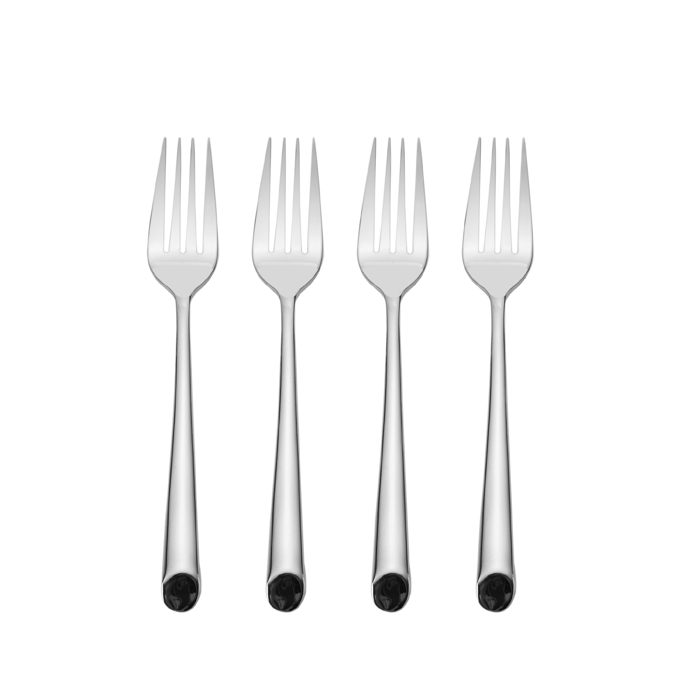 Towle Living Wave Forged Stainless Steel Dinner Fork, Set of 4