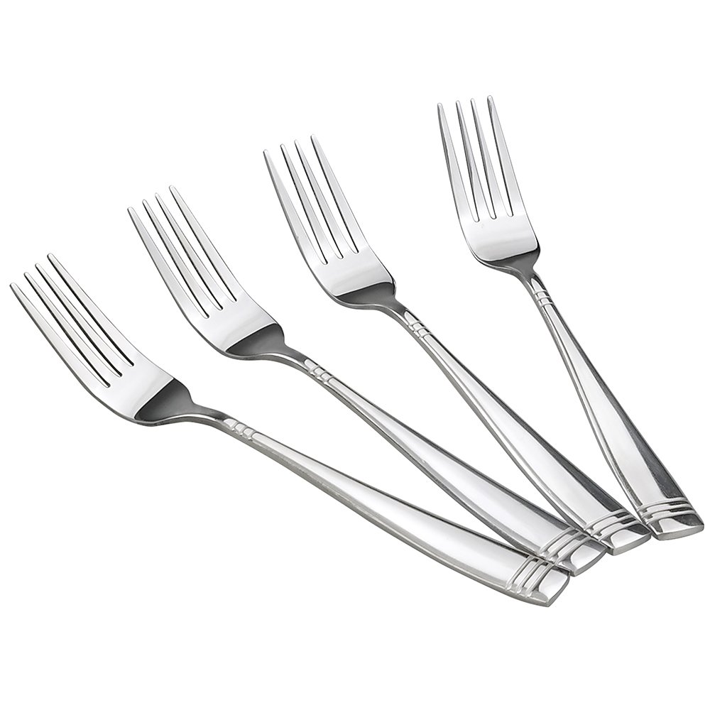 Obstnny Stainless Steel Dinner Fork, 8-Inch, Set of 12