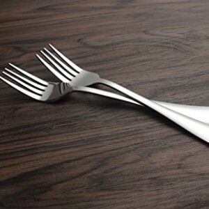 KINGSUPER Set of 6 Stainless Steel Dinner Forks