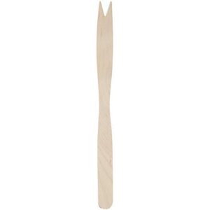perfect stix fondue and fruit fork 200 5.5" wooden fondue and fruit fork (pack of 200)