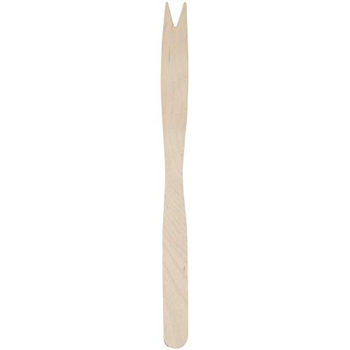 Perfect Stix Fondue and Fruit Fork 200 5.5" Wooden Fondue and Fruit Fork (Pack of 200)