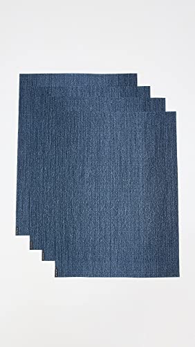 Chilewich Women's Ombre Table Mat Set of 4 (14x19), Ink 005, Blue, One Size