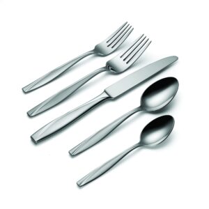 Oneida B222045C Cleo 45 Piece Everyday Flatware Set, Service For 8