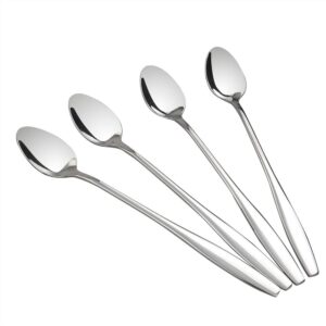 ggbin 7.5-inch ice tea spoons, stainless steel long handle stirring spoons, 12 pieces