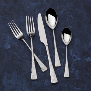 Mikasa Novaro 18/10 Stainless Steel Flatware, 45 Piece Set