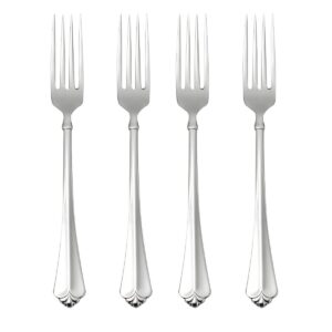 oneida juilliard dinner forks, set of 4