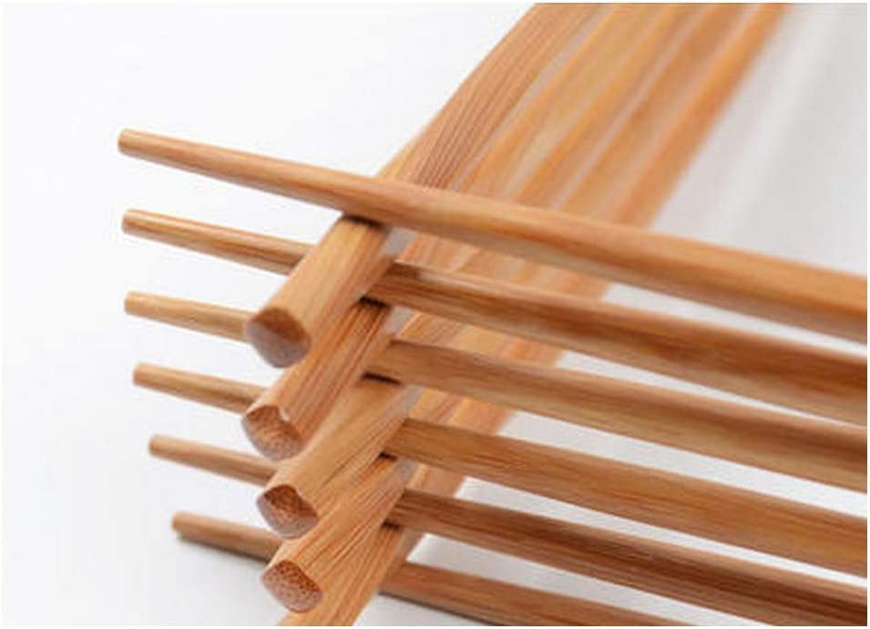 JapanBargain 4811, Bamboo Chopsticks Reusable Japanese Chinese Korean Wood Chop Sticks Hair Sticks, Dishwasher Safe, 10 Pair Gift Set