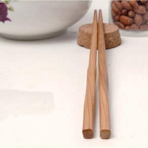 JapanBargain 4811, Bamboo Chopsticks Reusable Japanese Chinese Korean Wood Chop Sticks Hair Sticks, Dishwasher Safe, 10 Pair Gift Set