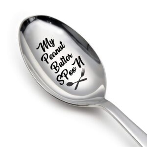 seyal® my peanut butter spoon gift - love gifts -unique gifts - gift for her - gift for him - christmas gift - funny gifts - peanut butter lover gift - food lover gifts - peanut butter spoon