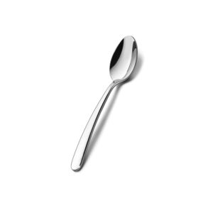 12-pieces teaspoons, haware heavy duty stainless steel 6.7 inches small spoons, modern & elegant design, mirror polished, dishwasher safe