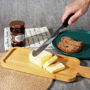 Rfstekhnikos 4 In 1 Multi-Function Knife for Spreading Peanut Butter, Butter, and Jam with Ease | Stir, Scrape, and Clean The Jars Simply | Open Bottles, and Cans Effortlessly! 1X1