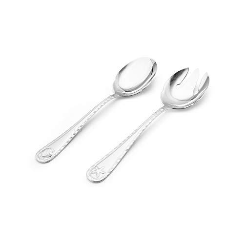 Towle Living Antigua Frost Serving Set, 2-Piece, Stainless Steel