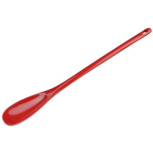 gourmac red melamine mixing spoon 12"