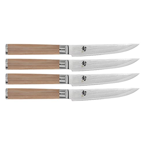 Shun Classic Blonde 4 Piece Steak Knife Set