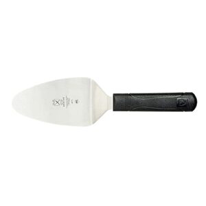 mercer culinary millennia pie knife/server, 5 inch x 3 inch blade, black handle