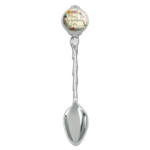 best grandma ever floral novelty collectible demitasse tea coffee spoon