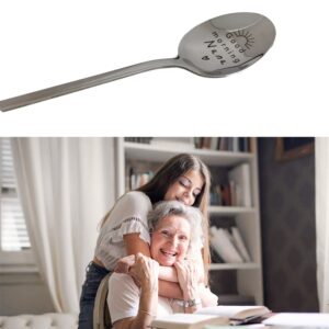 Nana Gifts for Christmas Birthday Gifts Ideas for Grandma Good Morning Nana Spoon for Grandmother Mothers Day Gifts for Grandmom Valentines Gift from Granddaughter Grandson