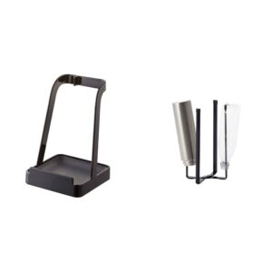 yamazaki home kitchen utensil holder and eco stand bundle (2249, 6785)