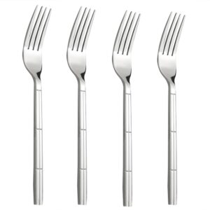 Lesbin 12-Piece Stainless Steel Dinner Forks, 7.97-Inch