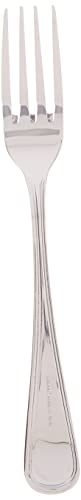 Winco Continental Table Fork Set, European, Heavyweight Stainless Steel, 18/0, 12-Piece