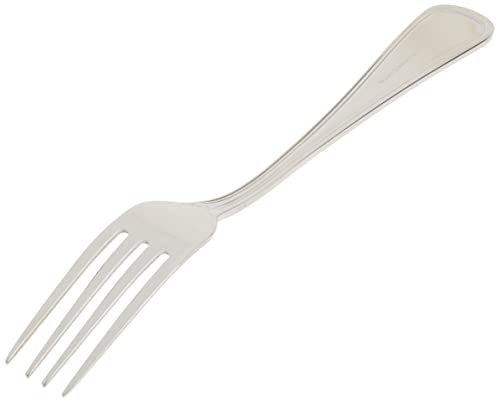 Winco Continental Table Fork Set, European, Heavyweight Stainless Steel, 18/0, 12-Piece