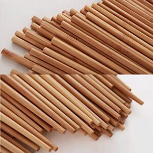 Bamboo Chopsticks Reusable Dishwasher Safe Natural Chinese Health Wooden Bamboo Chopsticks,Long 10 Pairs Sets for Restaurant Home Use Premium Material