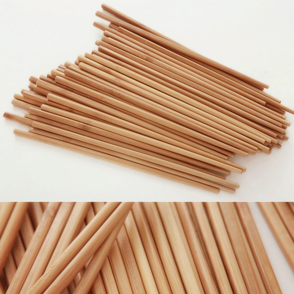 Bamboo Chopsticks Reusable Dishwasher Safe Natural Chinese Health Wooden Bamboo Chopsticks,Long 10 Pairs Sets for Restaurant Home Use Premium Material