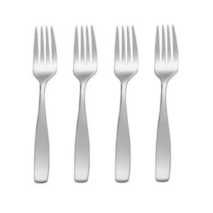 mikasa satin loft 18/10 stainless steel salad fork (set of four)
