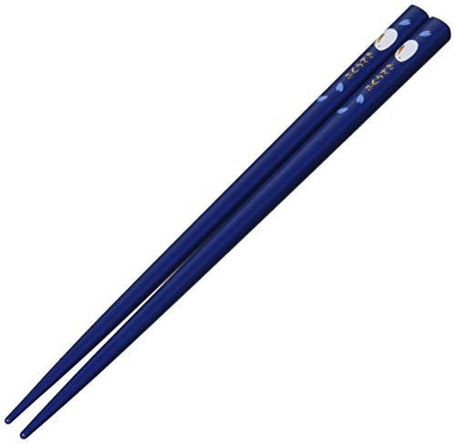 Skater Japanese Rabbit Blossom Chopstick and Case Blue