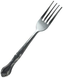 winco 12-piece elegance dinner fork set, 18-0 stainless steel,silver