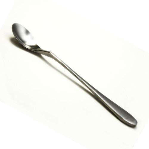 Knork Original Iced Tea Spoon, Matte,Silver